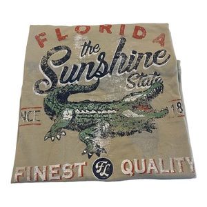 Florida Sunshine State Graphic T-Shirt Sz M